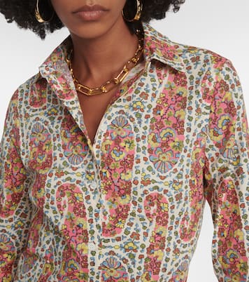 Chemise en coton mélangé à motif cachemire | Etro