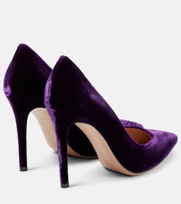 Gianvito 105 velvet pumps | Gianvito Rossi