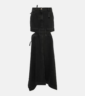 Gonna lunga di jeans  | The Attico