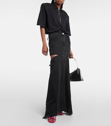 Gonna lunga di jeans  | The Attico