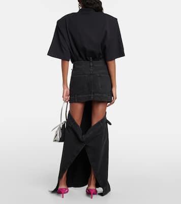 Gonna lunga di jeans  | The Attico