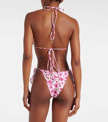 Slip bikini con stampa floreale | Magda Butrym