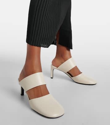 Mules en cuir | Jil Sander