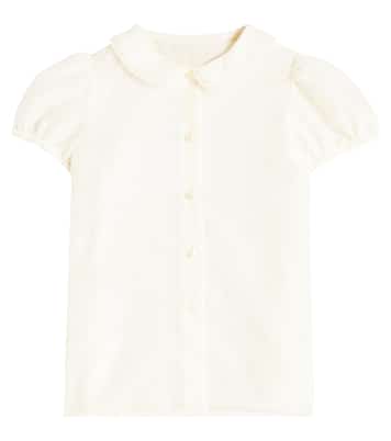 Baby - Camicia in jacquard di cotone GG | Gucci Kids