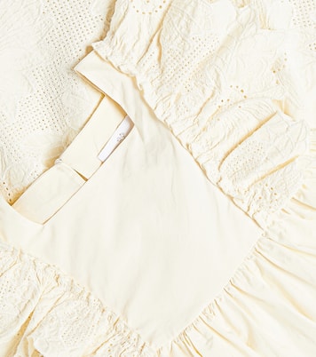 Elena embroidered cotton dress | C'era Una Volta