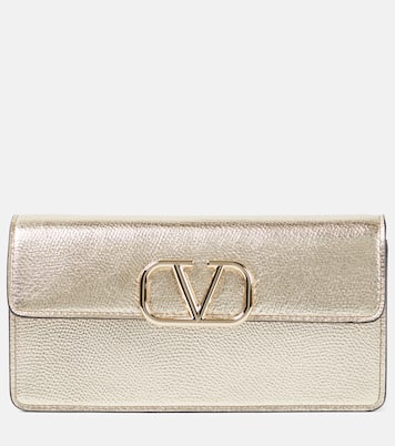 Portafoglio VLogo Small in pelle con tracolla | Valentino Garavani