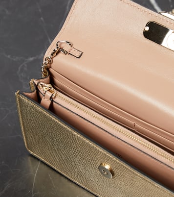 Portafoglio VLogo Small in pelle con tracolla | Valentino Garavani
