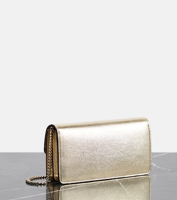 Portafoglio VLogo Small in pelle con tracolla | Valentino Garavani