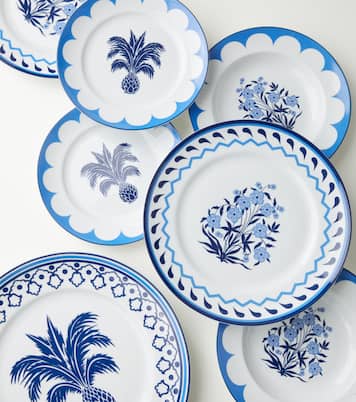 Jaipur set of 2 dessert plates | Aquazzura Casa