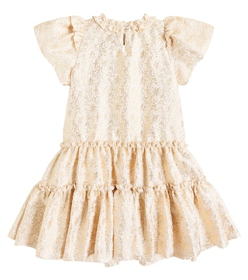 Kleid aus Lamé-Jacquard | Monnalisa