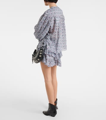 Bedrucktes Top Salika aus Baumwolle | Marant Etoile