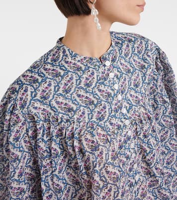 Bedrucktes Top Salika aus Baumwolle | Marant Etoile