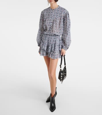 Bedrucktes Top Salika aus Baumwolle | Marant Etoile
