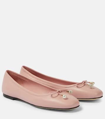 Ballerinas Elme aus Leder | Jimmy Choo