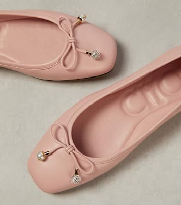 Ballerinas Elme aus Leder | Jimmy Choo
