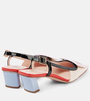 حذاء سلينغ باك من جلد لامع Belle Vivier 45 | Roger Vivier