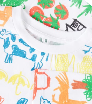 Camiseta de algodón estampada | Stella McCartney Kids