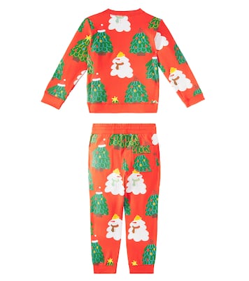 Chándal de jersey de algodón estampado | Stella McCartney Kids
