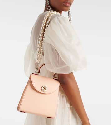 Sac Valentine Mini en cuir à ornements | Simone Rocha