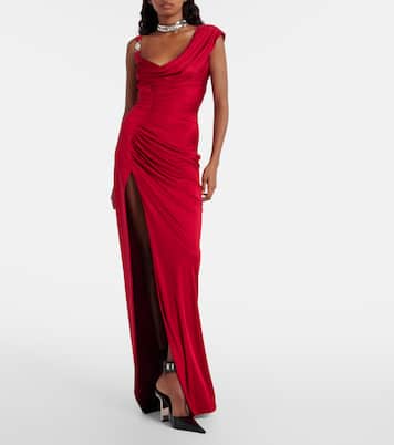 Vestido de fiesta Medusa '95 drapeado | Versace