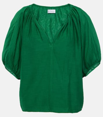 Blouse Kristen en coton et soie | Velvet