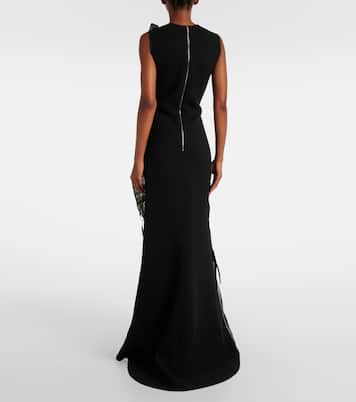 Vestido de fiesta Hedone con flecos | Maticevski