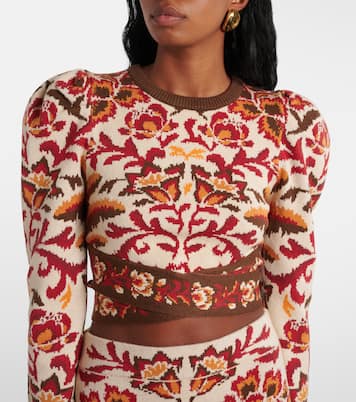 Top cropped in maglia | Farm Rio