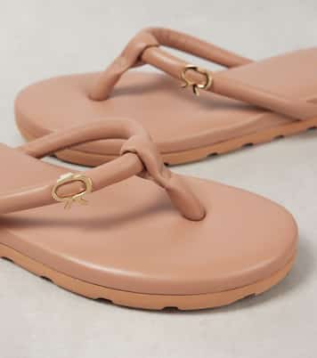 Sandalen Juno aus Leder | Gianvito Rossi