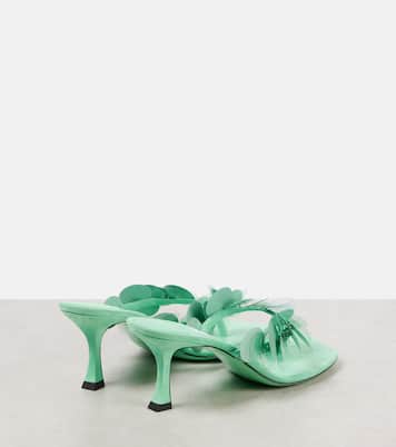 Mules Freja 70 en daim à ornements | Jimmy Choo