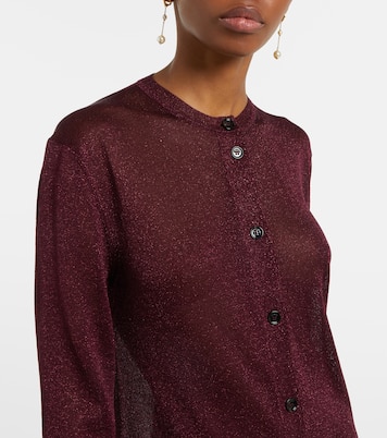 Abito lungo in maglia con lamé | Ferragamo