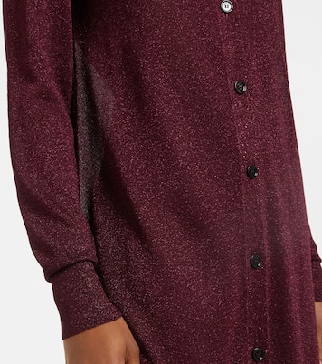 Abito lungo in maglia con lamé | Ferragamo