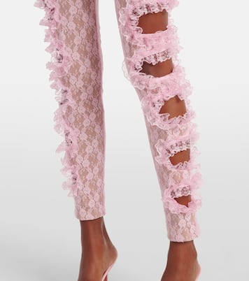 x Christopher Kane - Jumpsuit in pizzo con cut-out | Self-Portrait