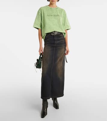 Camiseta Exford Face de algodón | Acne Studios