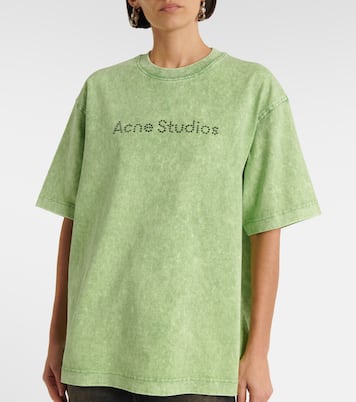 Camiseta Exford Face de algodón | Acne Studios
