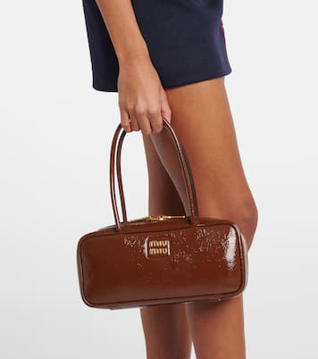 Schultertasche Beau aus Lackleder | Miu Miu