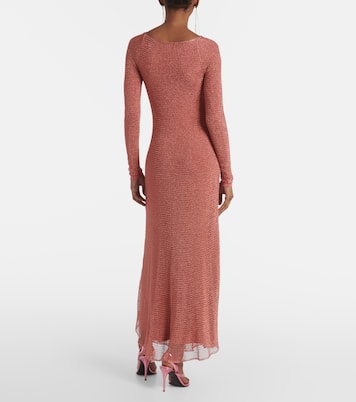 Abito lungo semitrasparente | Alaïa