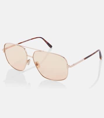 Gafas de sol de aviador Tex | Tom Ford