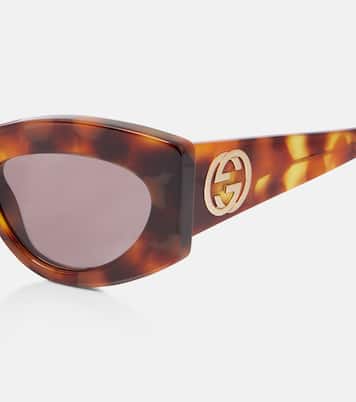 Occhiali da sole cat-eye Interlocking G | Gucci