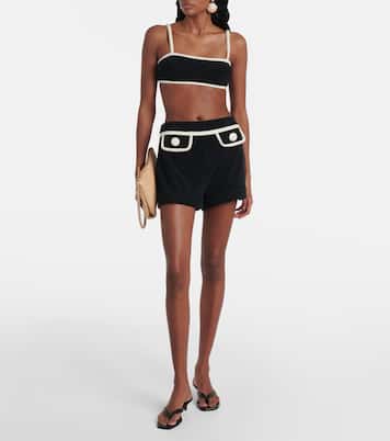 Top in spugna di misto cotone | Adriana Degreas