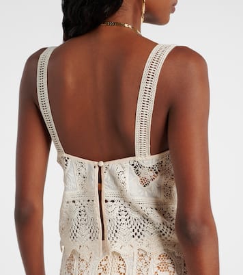 Embroidered voile top | Johanna Ortiz