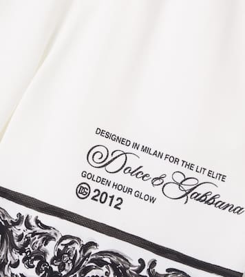 Bermuda-Shorts aus Baumwoll-Piqué | Dolce&Gabbana Kids