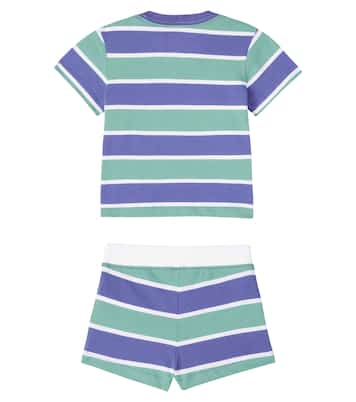 Baby Polo Bear T-shirt and shorts set | Polo Ralph Lauren Kids