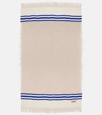Distinto mohair, cotton, wool, and linen-blend throw | The House of Lyria