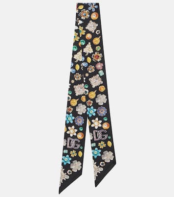 Tuch aus Seiden-Twill | Dolce&Gabbana