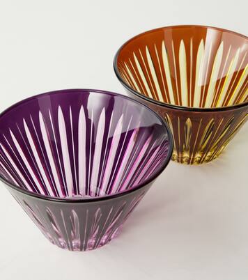 Prism set of 4 glass bowls | L'Objet