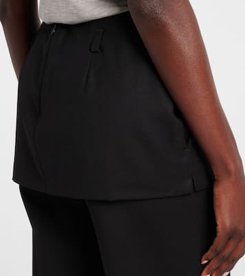 Pantaloni con gonna in lana | Toteme