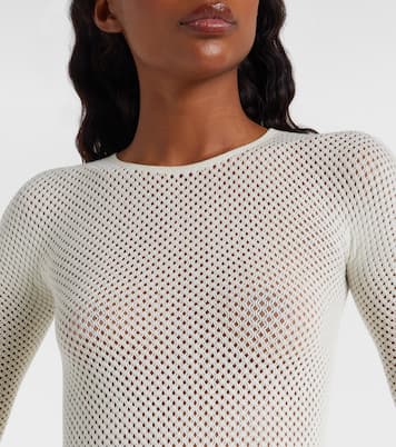 RHW Web羊毛混纺连体紧身衣 | Wardrobe.NYC