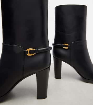 Sulpice 80 leather ankle boots | Saint Laurent