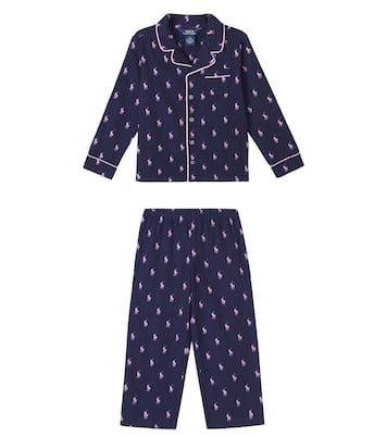 Pony棉质针织睡衣套装 | Polo Ralph Lauren Kids