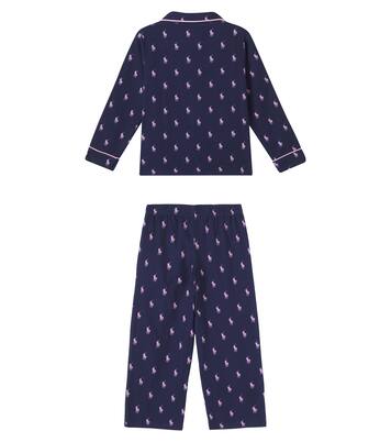 Pony棉质针织睡衣套装 | Polo Ralph Lauren Kids